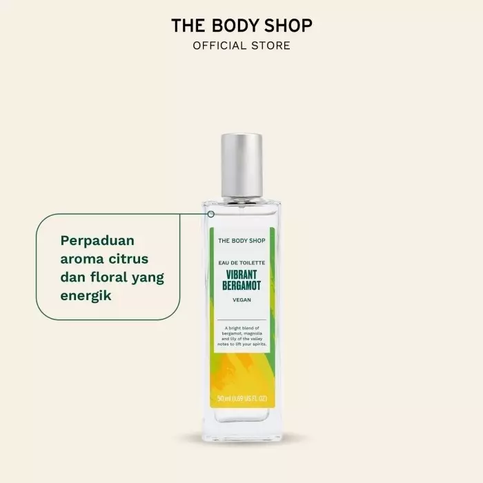 Vibrant Bergamot Eau De Toilette 50ml