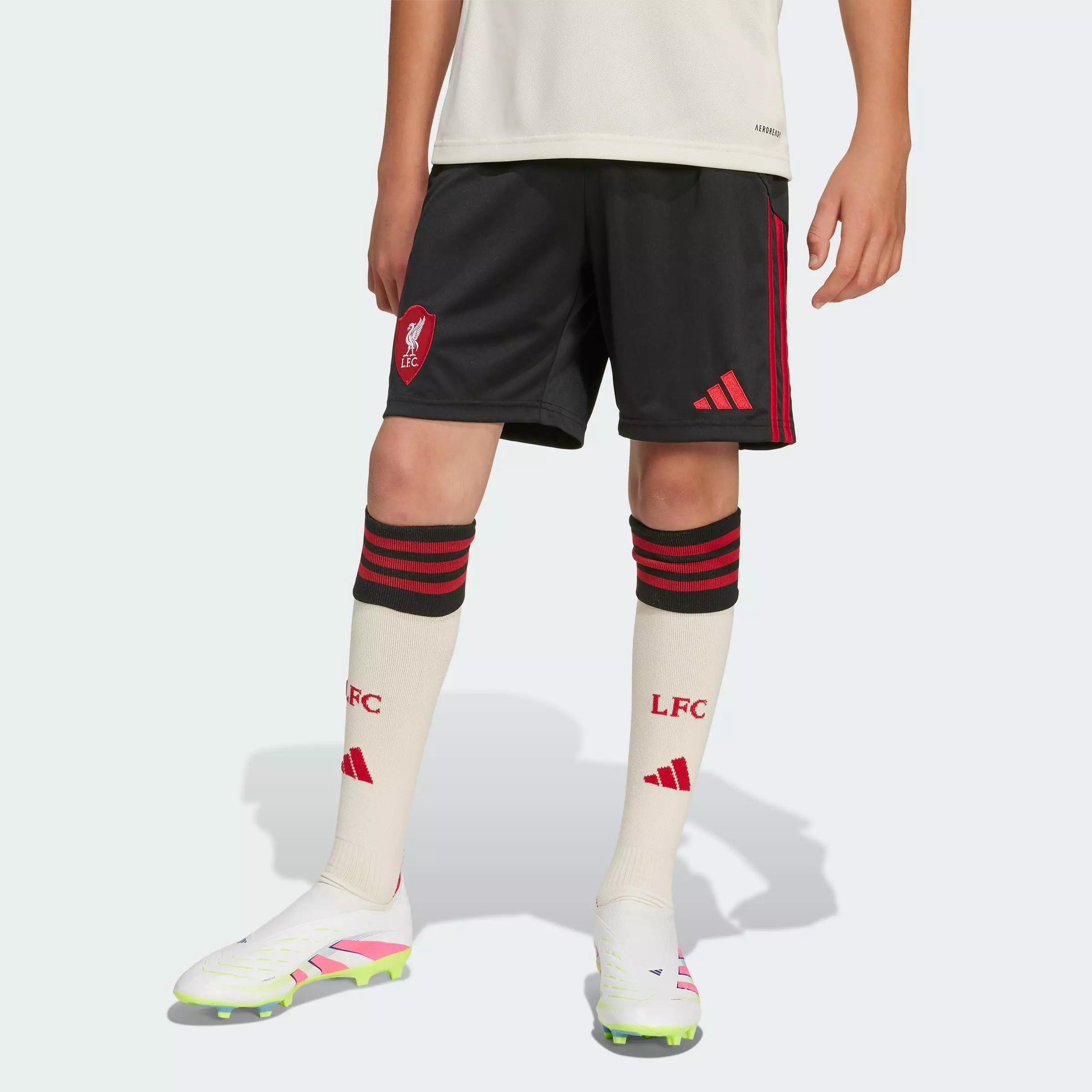 Football Liverpool FC 25/26 Away Shorts Unisex Black JV6461