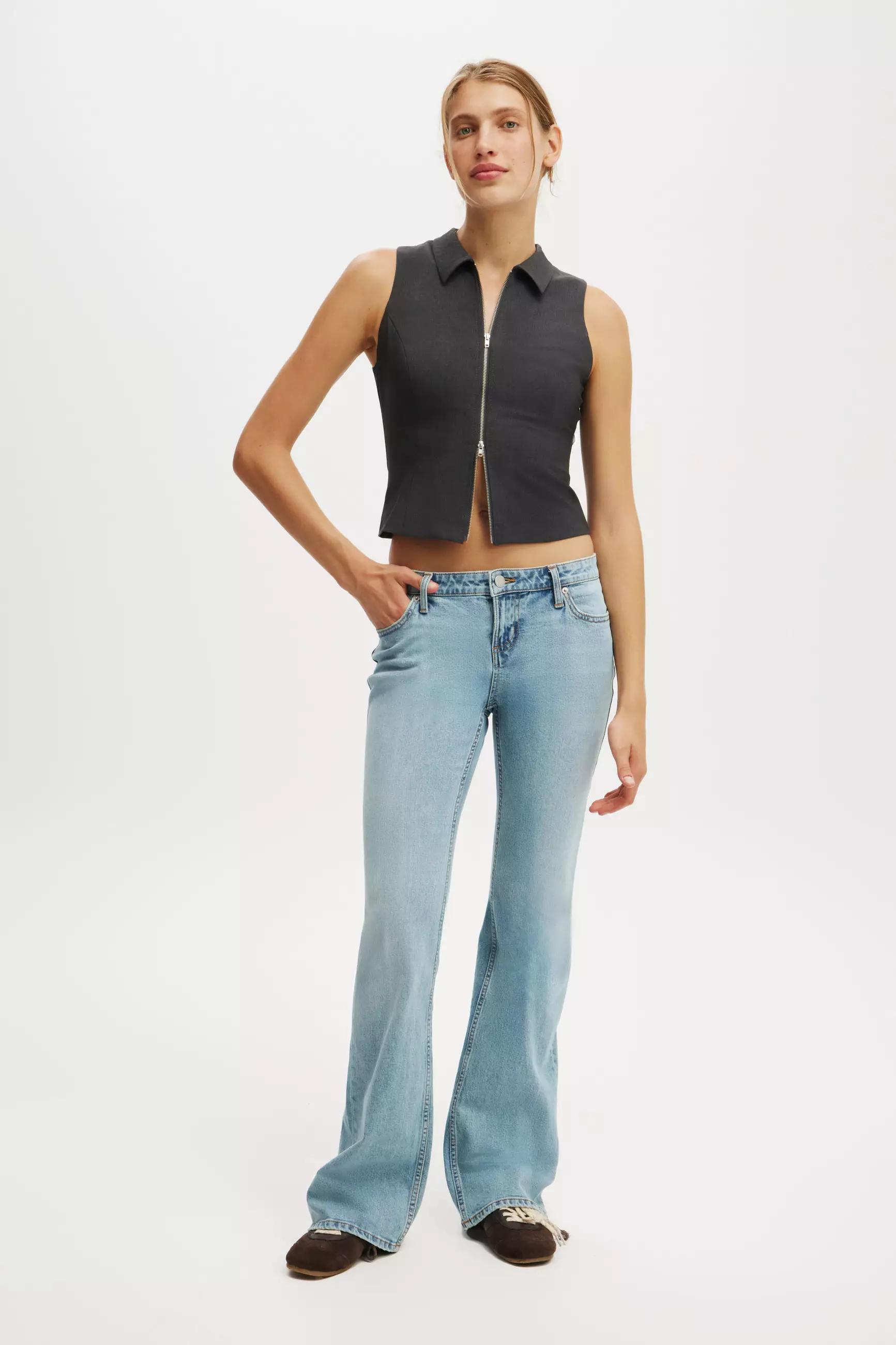 COTTON ON - JEANSWEARS - LOW RISE BOOTCUT JEAN