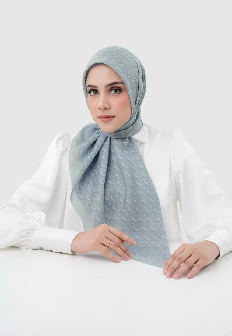 Prism Voile Square - Earl Gray