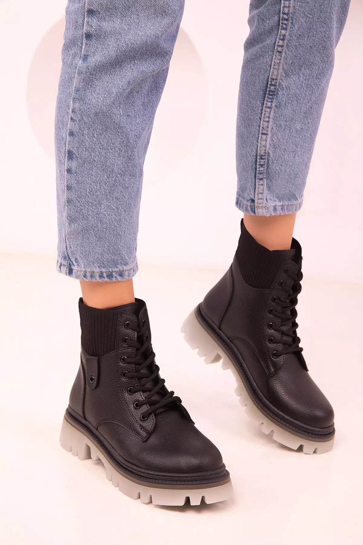 Lace Up Ankle Boots
