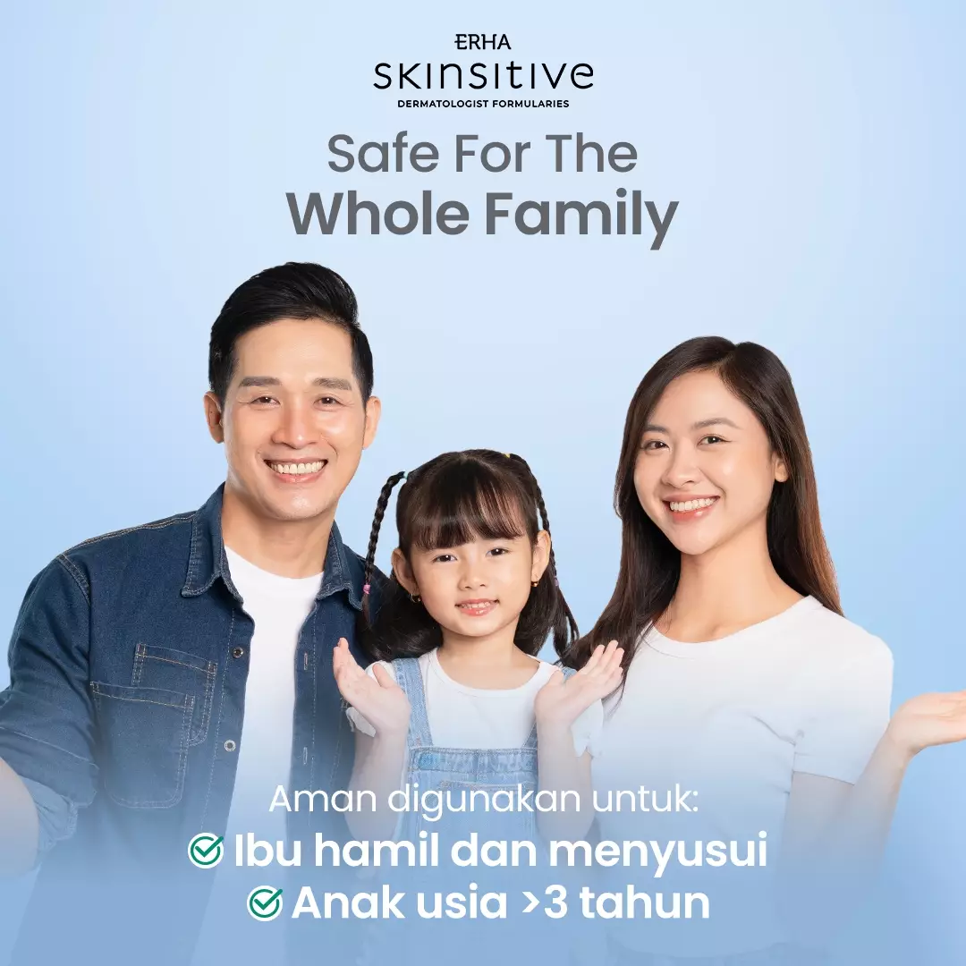ERHA Skinsitive Ultracalm Face Wash 80g | Sabun Cuci Muka Semua Jenis Kulit (Normal - Sensitif) dengan Panthenol, Aloe Vera Extract | Melembapkan, Kulit Tidak Ketarik | PH Balance, Hypoallergenic, Gentle, Calming | Memperkuat Skin Barrier