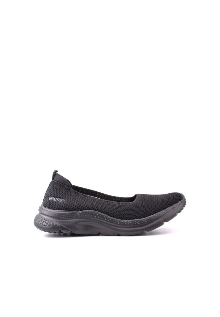LARRIE Women Black Comfort Casual Slip-Ons