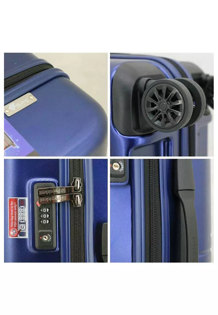 Buy Poly-Club Sonnet by Poly Pac 24 Artistic Style Antitheft Expandable  Zipper Polycarbonate Hardcase Luggage TSA Lock XA9279 Online