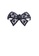 Glamorousky black Fashion and Elegant Ribbon Brooch with Black Cubic Zirconia D9850AC2F70541GS_1