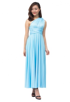 Dressabelle Malaysia - Convertible Dress (Tiffany Blue)