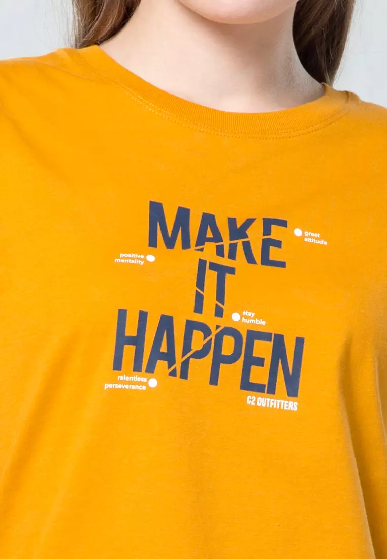 C2 Rognes Mustard Short Sleeve T-shirt