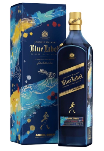 TL WINE & SPIRITS Johnnie Walker Blue Label Rabbit Art By ...