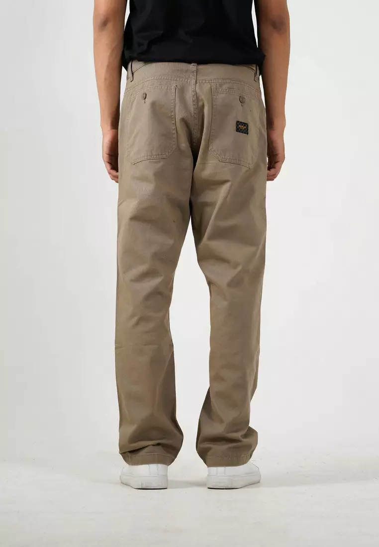 Greenlight Voyager Men's Long Chino Pants Double Layer Knee Fale C020525
