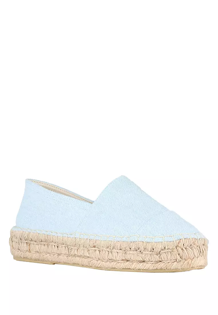 Discount on Espadril  shoes - SKU: Camila Espadrille Light Denim