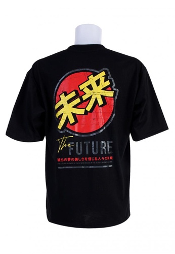 Inspi black The Future Mens Oversized T-Shirt 0A28FAA4DF9602GS_1