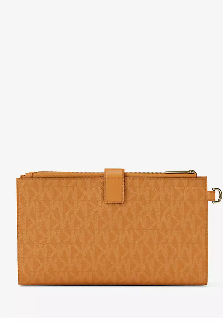 Jet Set Small Signature Logo Convertible Wristlet
