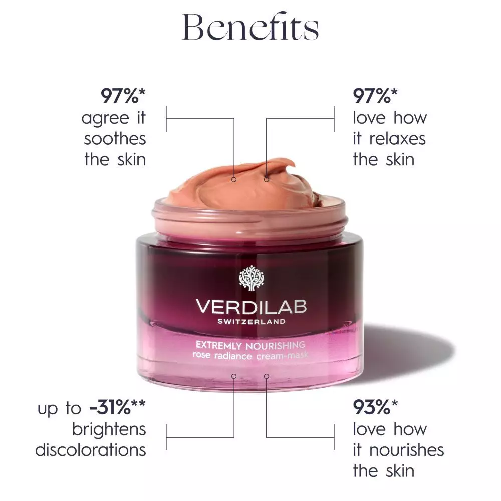 VERDILAB Extremely Nourishing Rose Radiance Cream Mask 50 ml