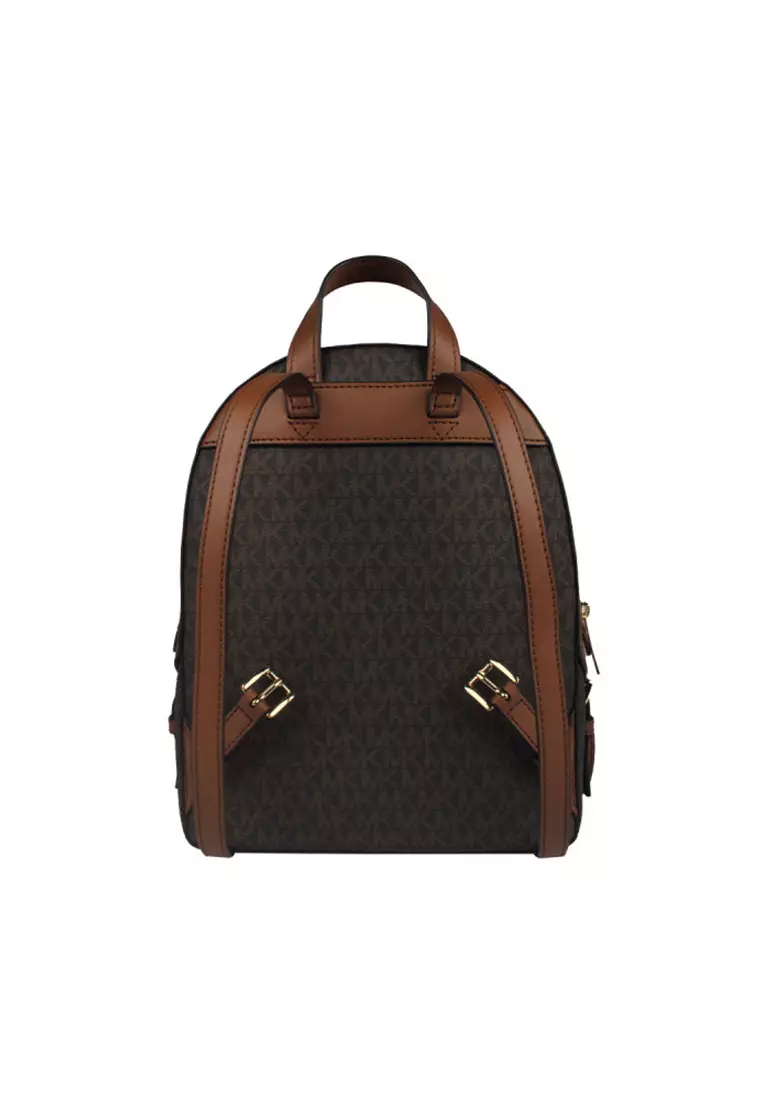 Jaycee Medium Logo Backpack In Brown 35S2G8TB2B