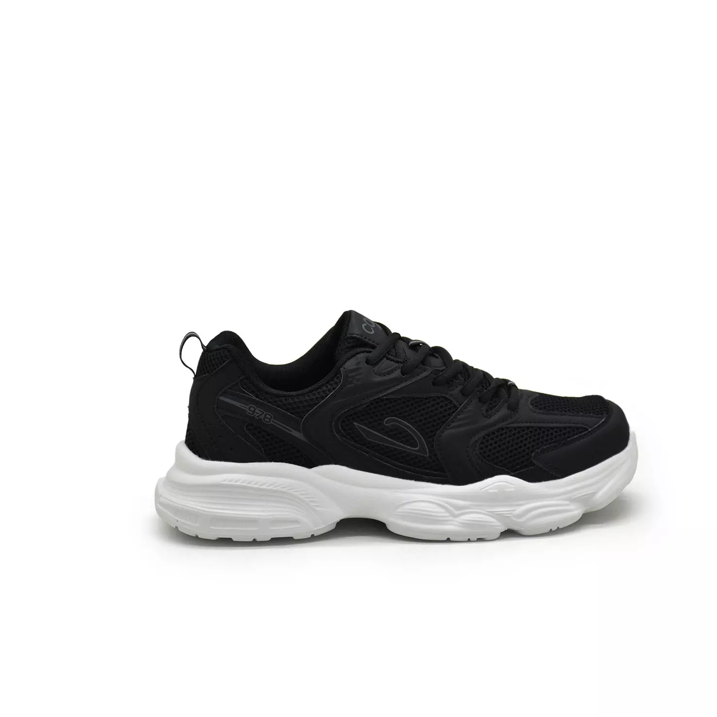 Carvil Sepatu Pria CRV 978-SM Black/White