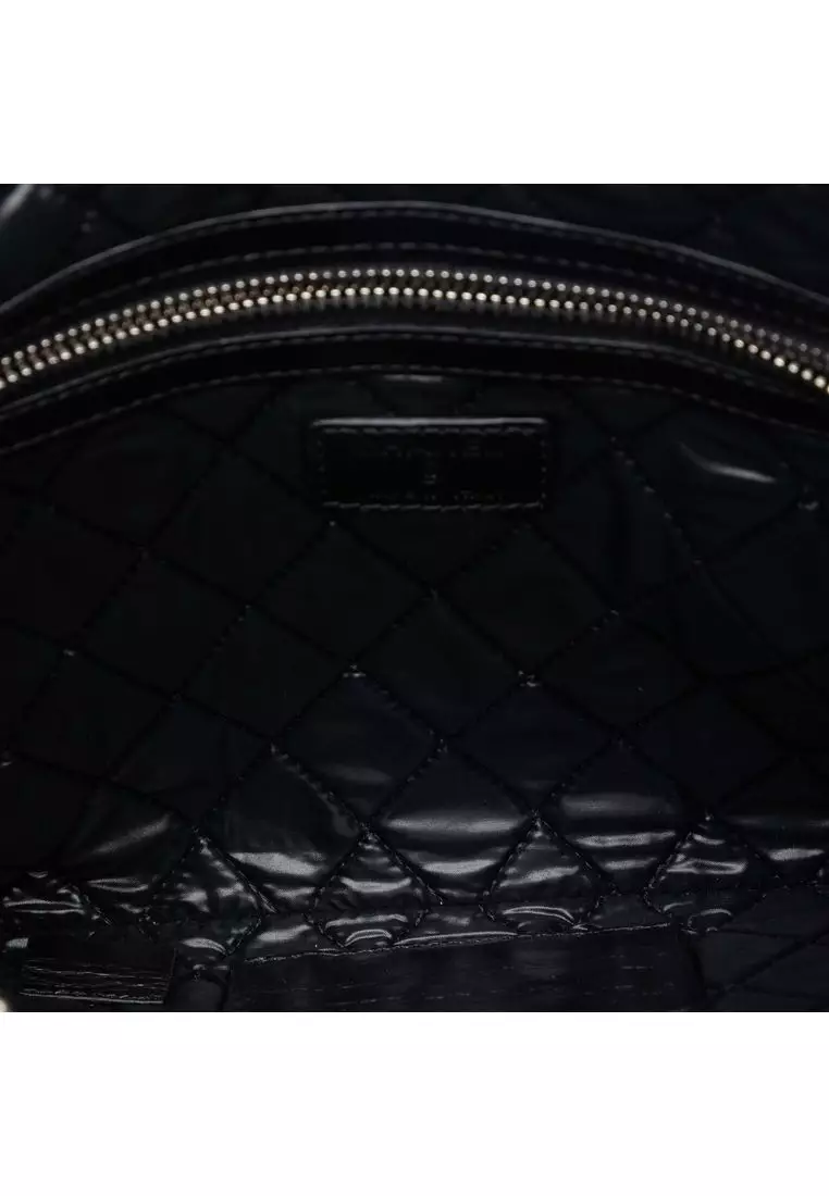 Pre-Loved Chanel Distressed Calfskin Je Ne Suis Pas En Solde Clutch