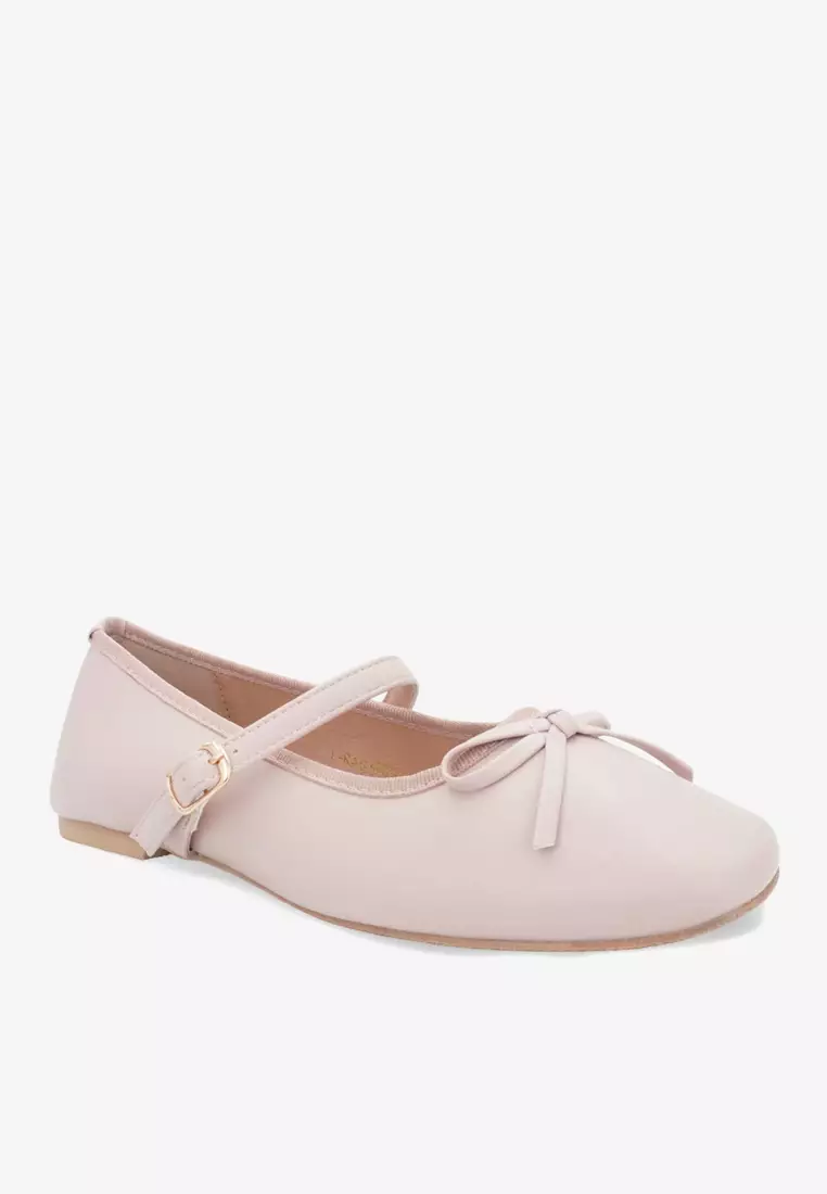 Dr. Cardin Women Luxe Mary Jane Flats L-RAU-9009