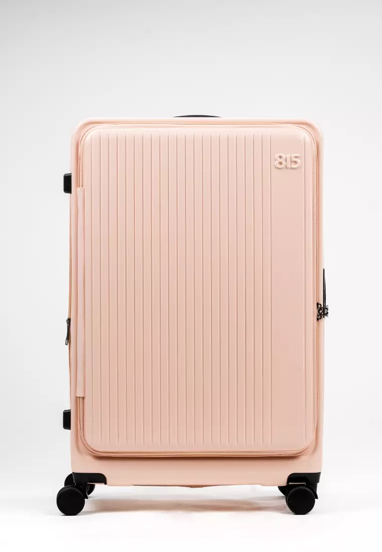 Alpha 3pcs Set 20, 24, 28"  Hard Case Luggage in Blush Pink
