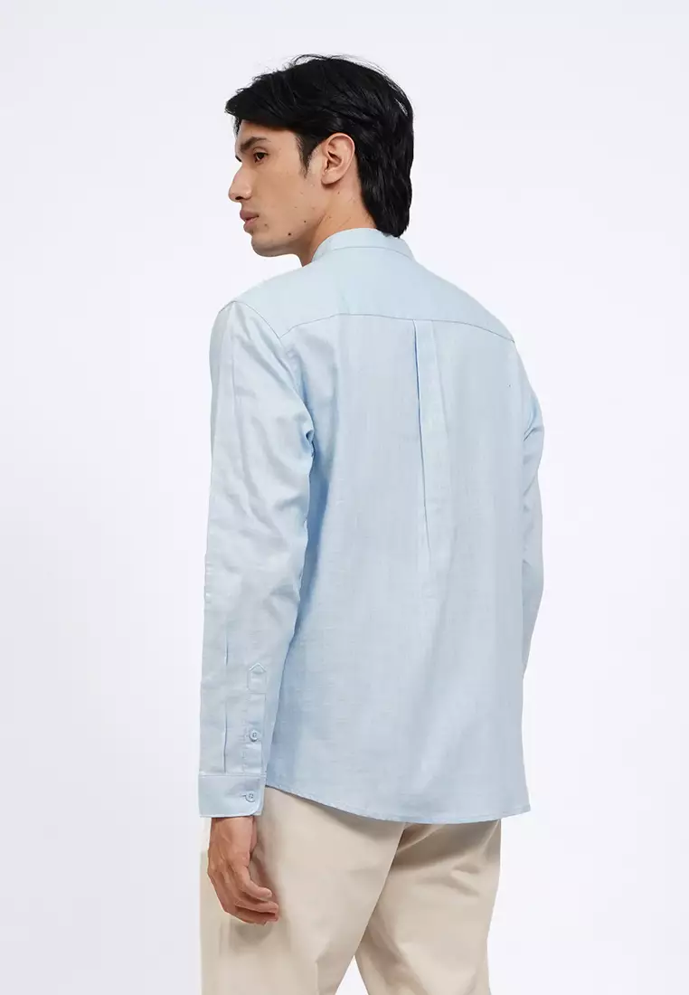 Embroidered Long Sleeve Koko Shirt