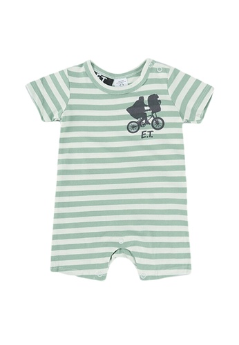 Cotton On Kids green Short Sleeve Romper A89DDKA85F665AGS_1
