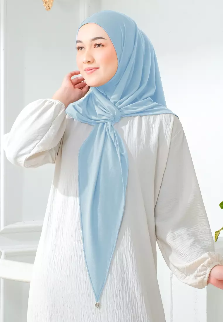 HIJAB INSTAN ZYANA - SOFT BLUE