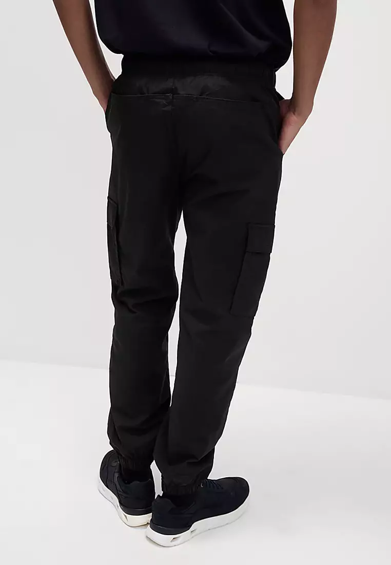 Elasticated Waist Ripstop Cargo Trousers