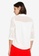 Hopeshow white Mid Sleeve Lace Button Blouse AF87CAA2E120FCGS_2