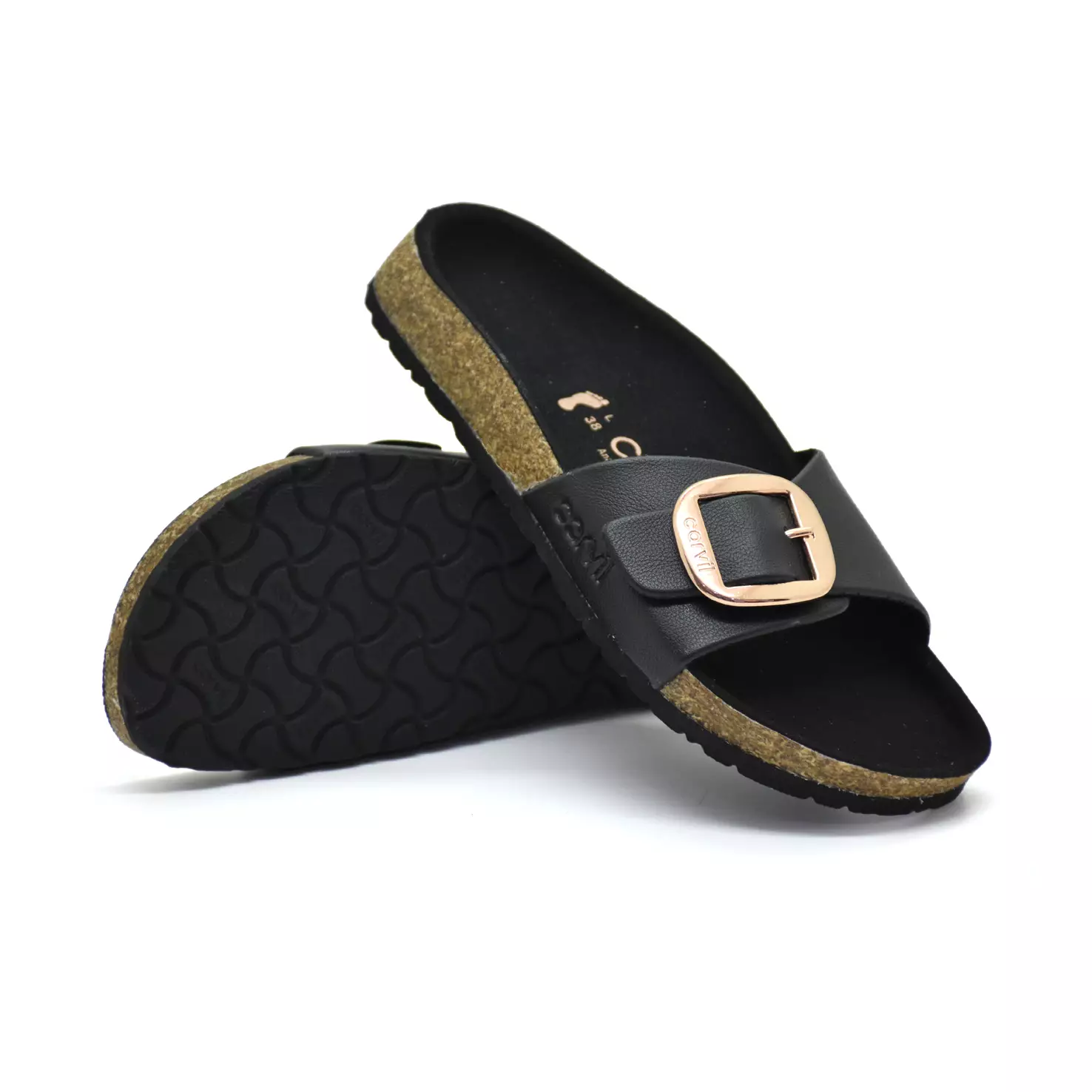 Carvil Sandal Wanita Julliet-03 L Black