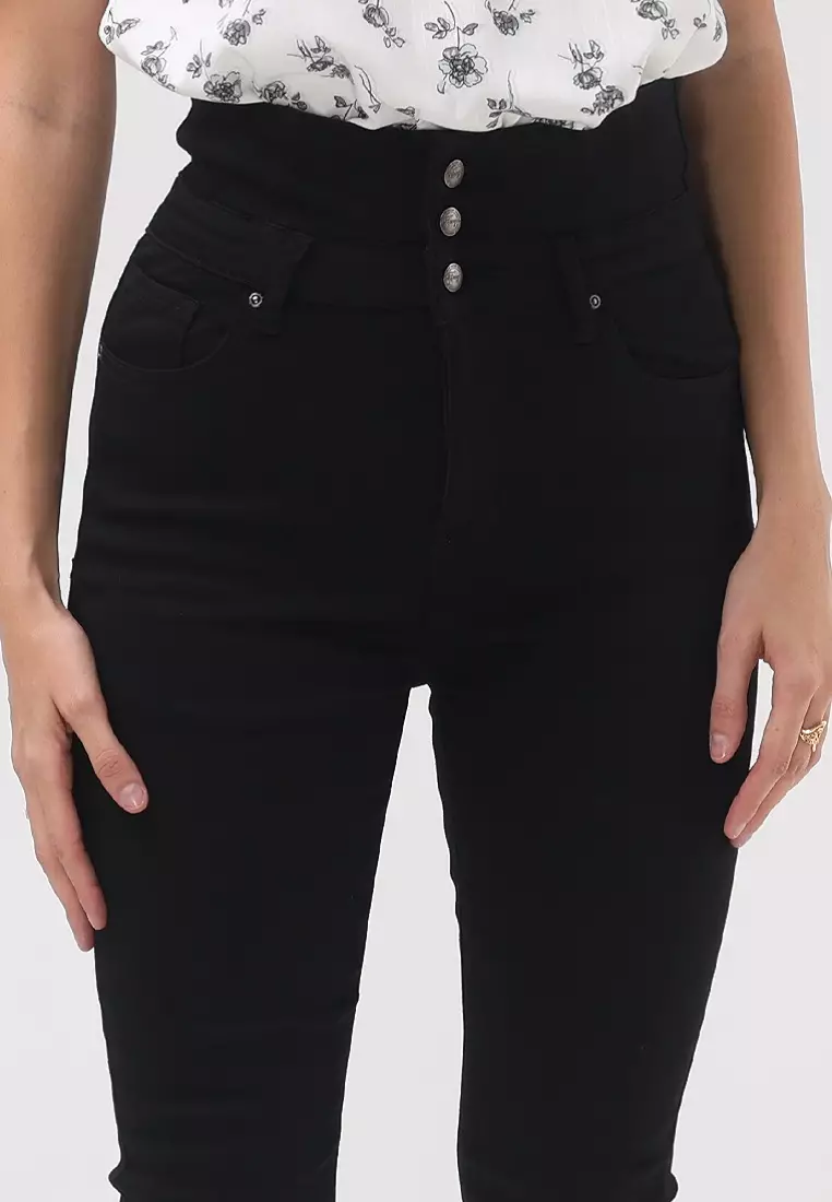 Cropped Skinny High Waist