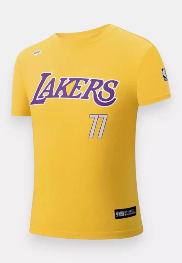 Luka Doncic #77 Los Angeles Lakers Kids T-Shirt LA LAKERS