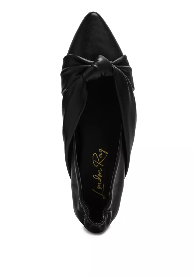 Elasticated 2024 ballet flats
