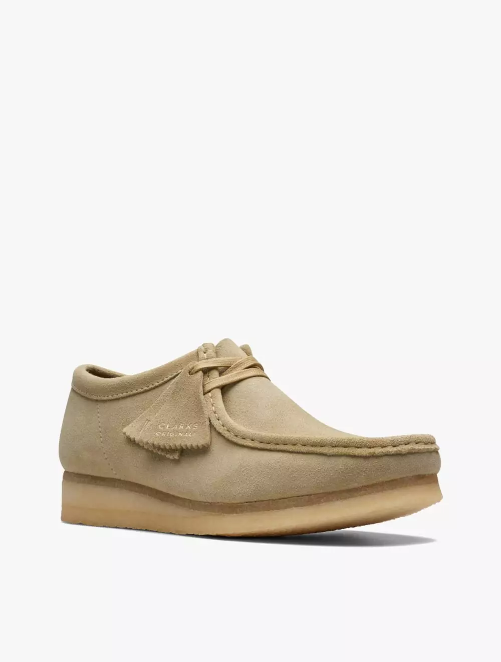 Clarks Wallabee Men's Sneakers- Maple Suede - Maple