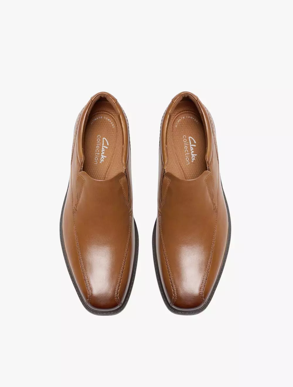 Clarks Dresslite Step Dark Tan Lea