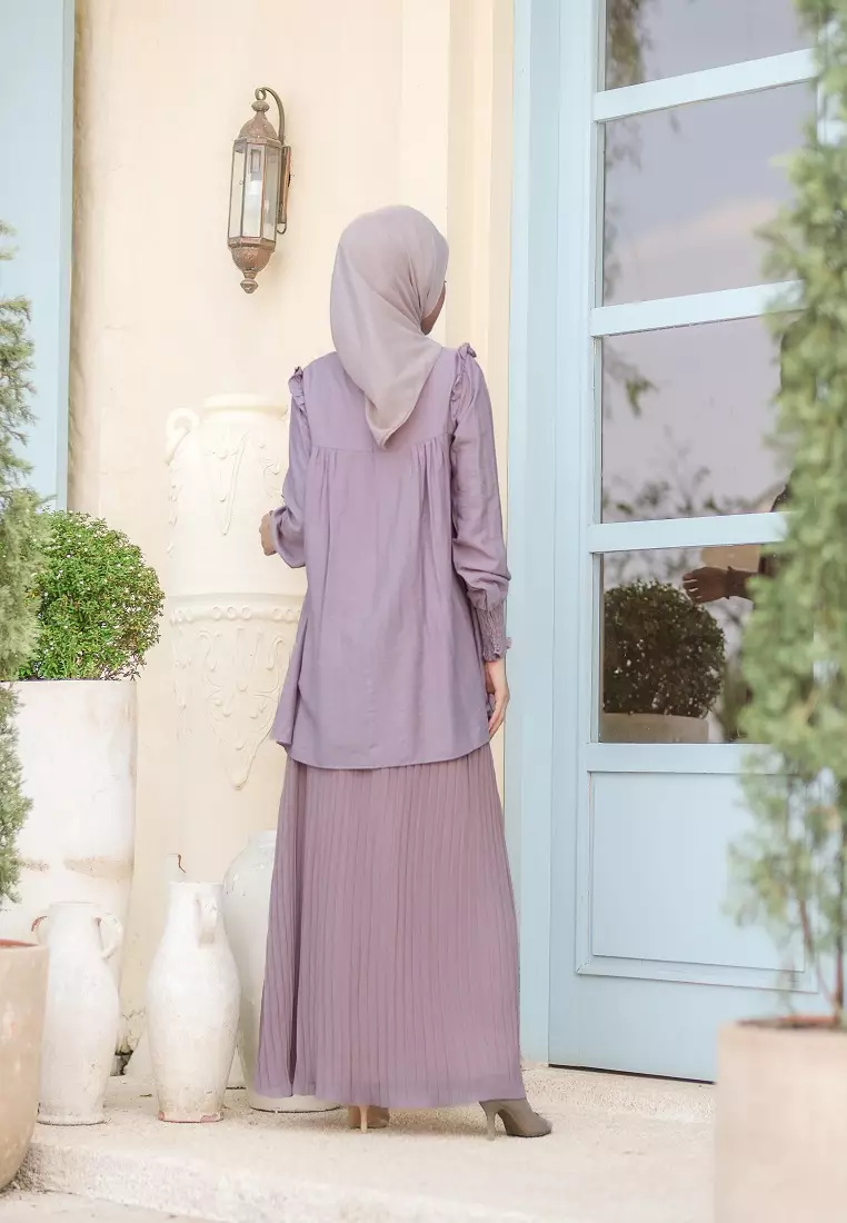 Cassandra Blouse Light Brown..