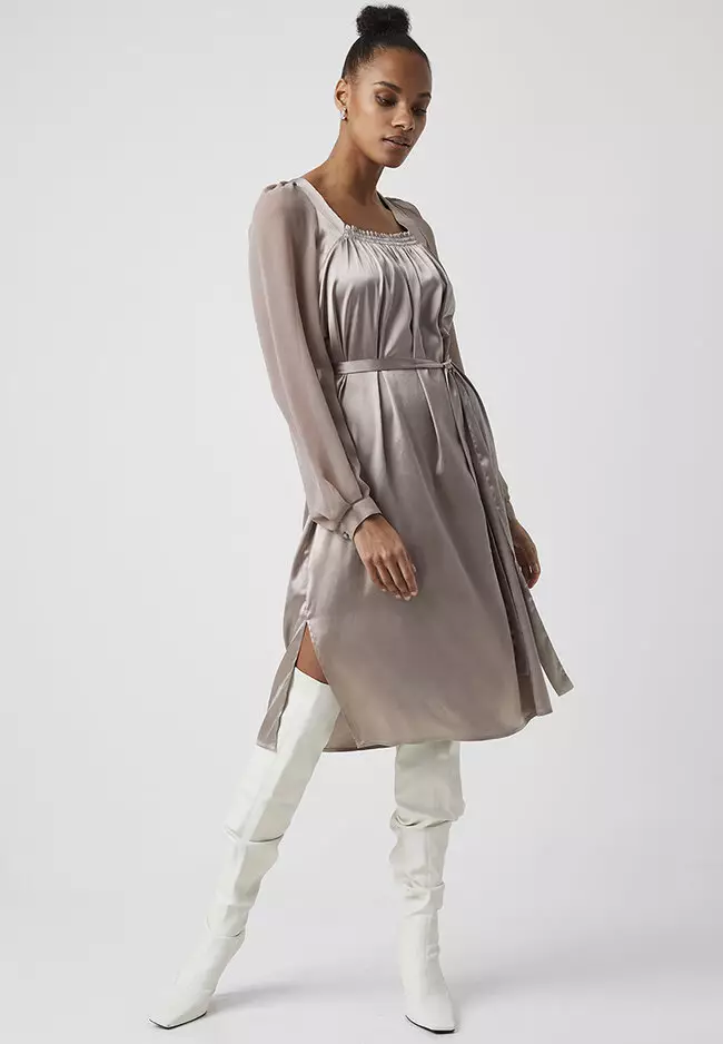 Camina Lure Dobbie Satin Dress