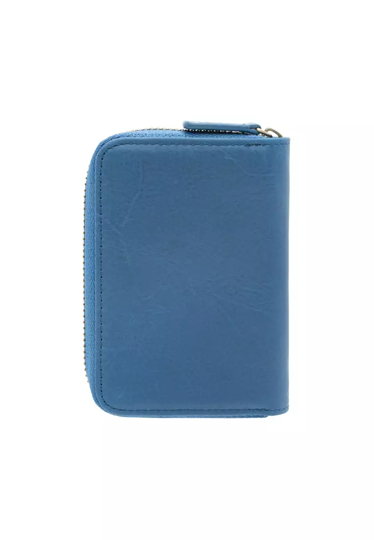 Unisex Top Grain Leather Card Holder Wallet PWB 20861