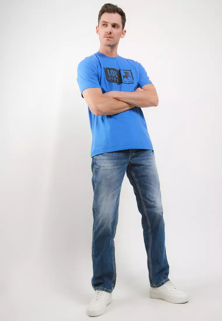 Straight Fit Denim Pants CFS081D