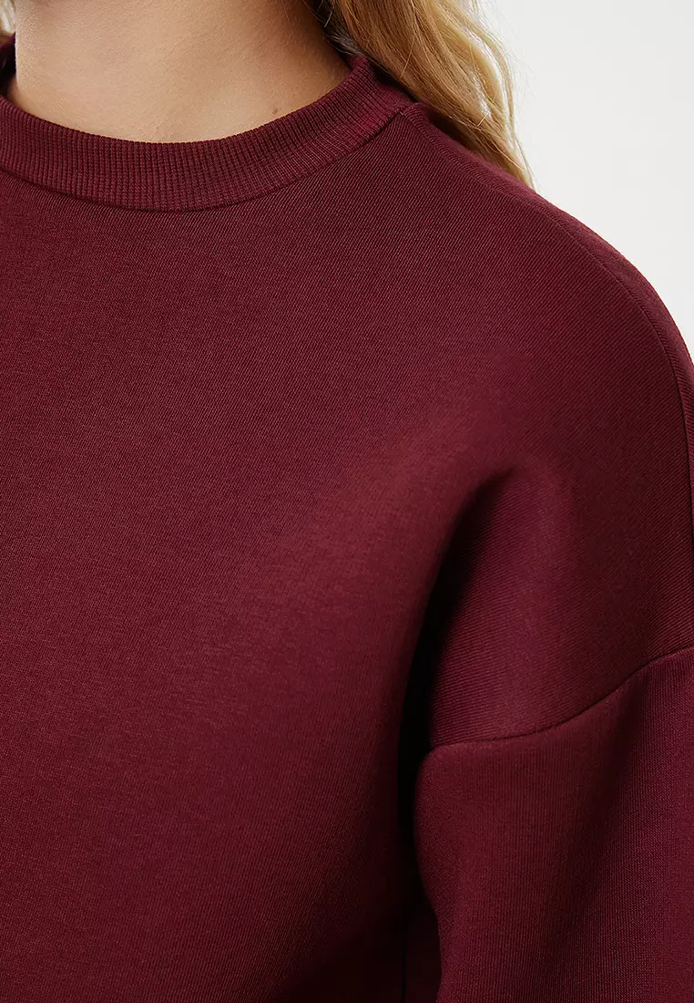 Oversized Fleece Inner Sweatshirt