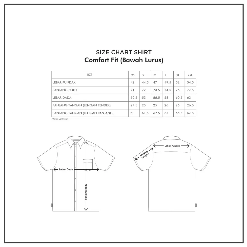 MANZONE Kemeja koko  Lengan Panjang Pria IRSYAD - BLACK