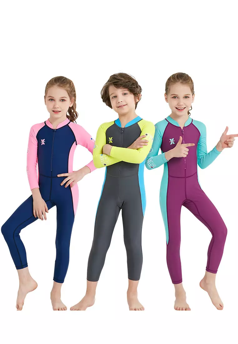 Rash guard store swimsuit kids