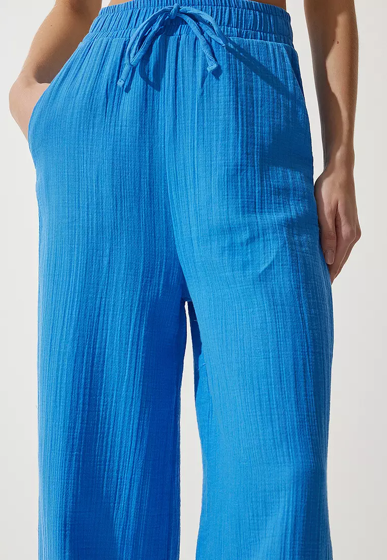 Muslin Palazzo Pants