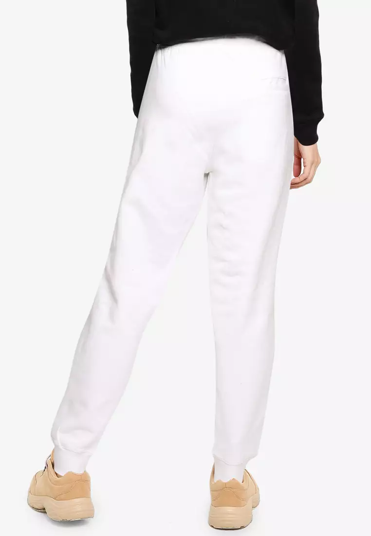 White skinny cheap joggers womens