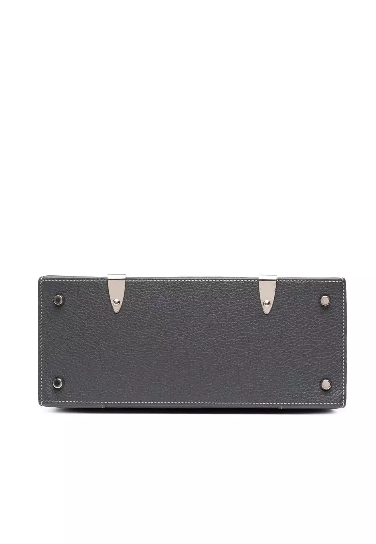 Pre-Loved Goyard Leather Saigon Structured Mm