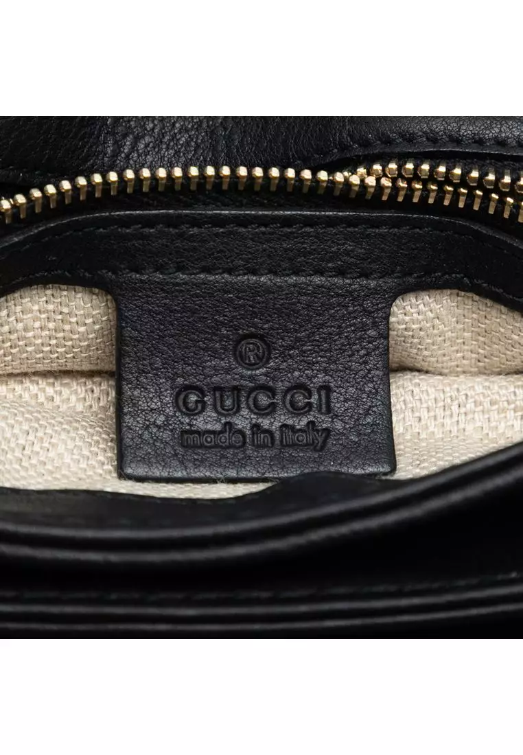 Pre-Loved Gucci Leather Marrakech Crossbody