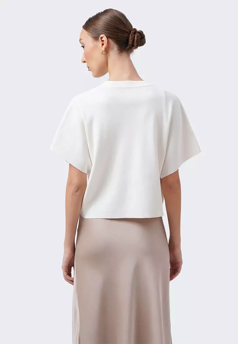 Women's Button Up Dolman Sleeve Knit Shirt