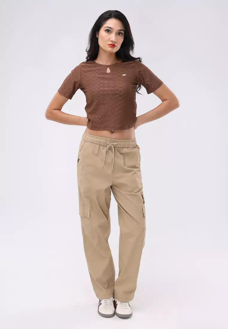 Colored Cargo Pants Ladies