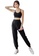 YG Fitness black (2PCS) Quick-Drying Running Fitness Yoga Dance Suit (Bra+Bottoms) 36482US22AEA9AGS_1