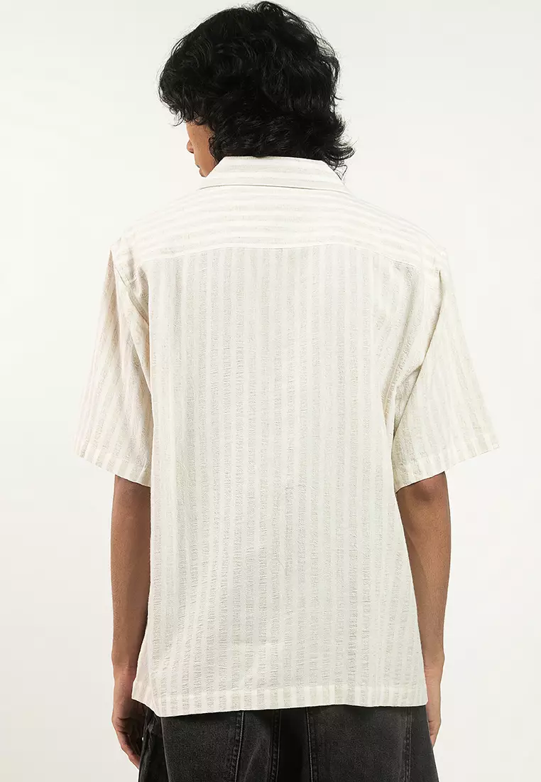 Textured Short Sleeve Shirt