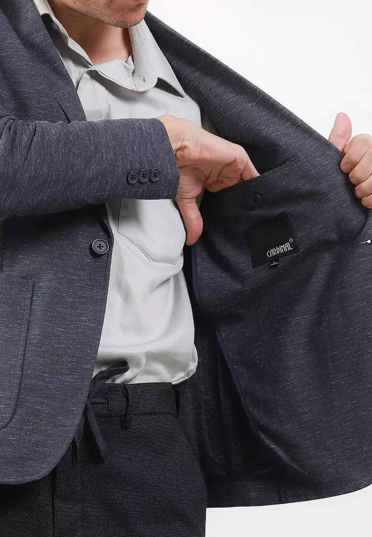 Office Wear Blazer BF002 - Notch Lapel, 1 Button