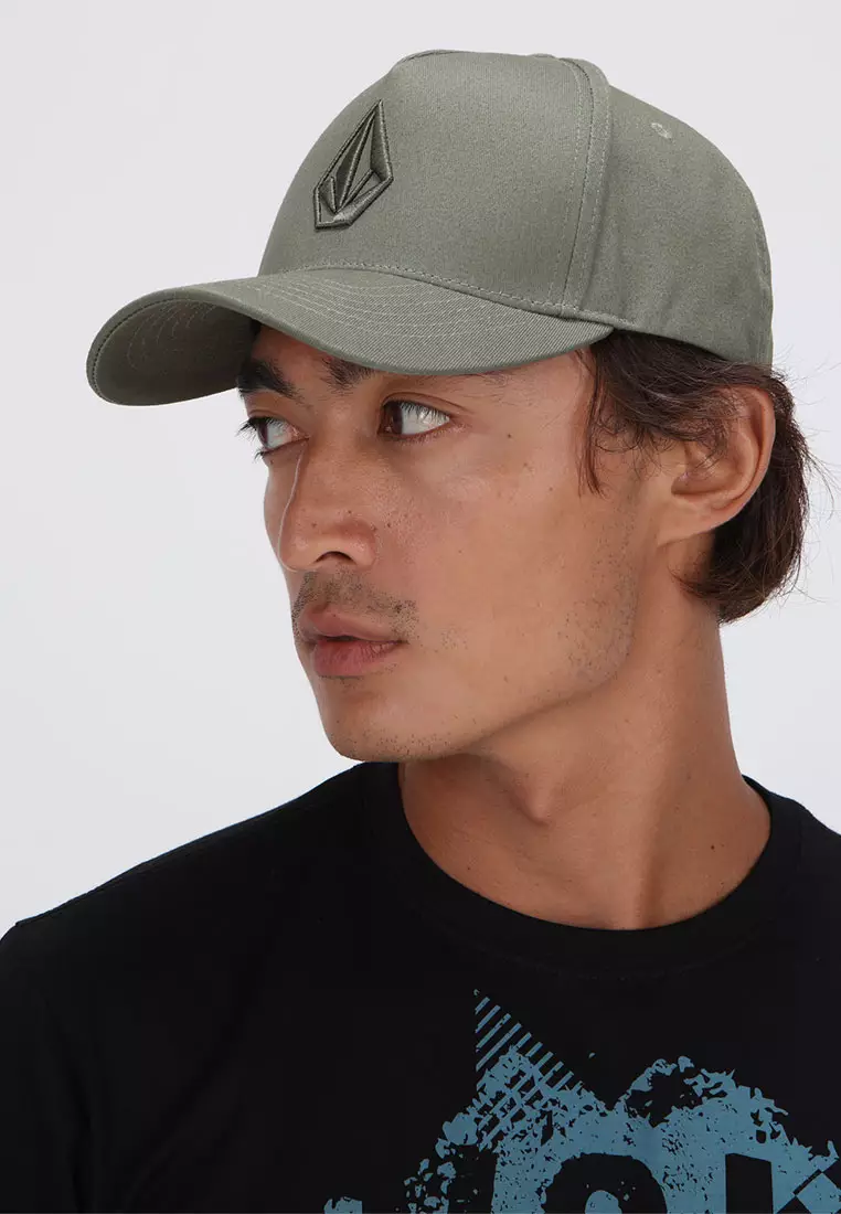 MCP EMBOSSED STONE ADJUSTABLE HAT LIGHT OLIVE